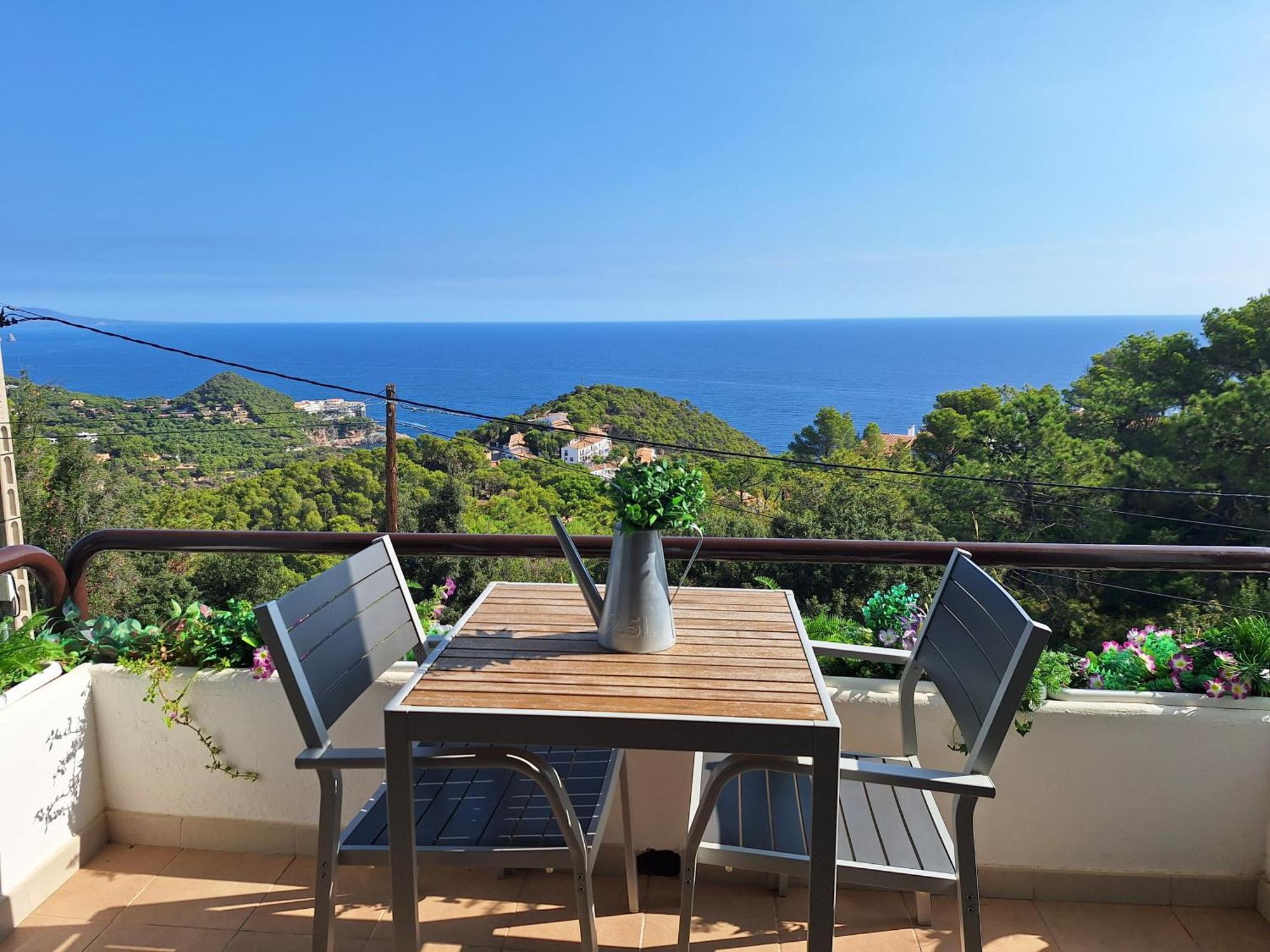 Apt Con Vistas Islas Medas Girona Bagian luar foto